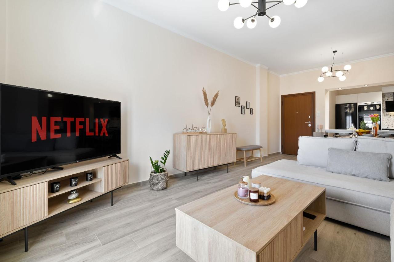 Georginas Home In City Center Hriszí Aktí Haniá Kültér fotó